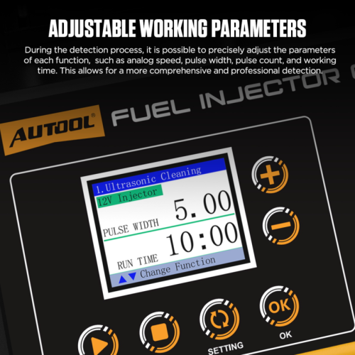 AUTOOL CT500 - Industriële GDI/EFI/FSI injectorreiniger en tester