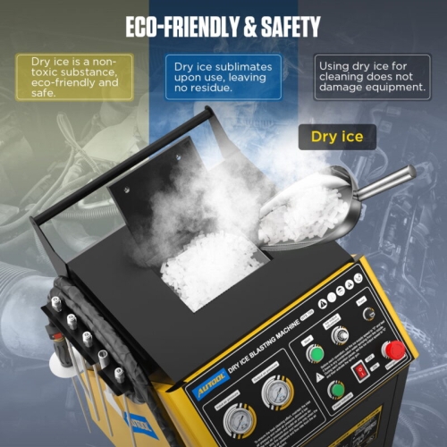 AUTOOL HTS709 Droogijsstraalmachine