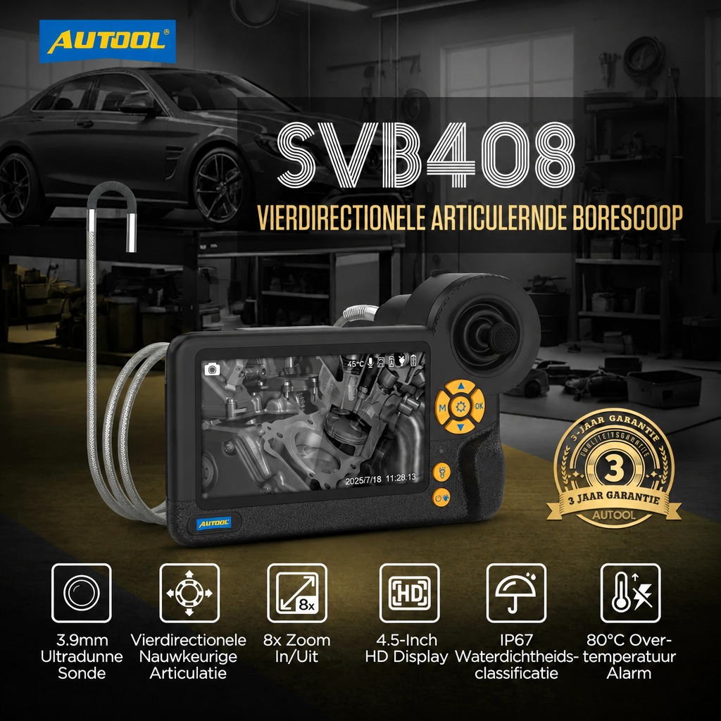 Functies van de AUTOOL SVB408