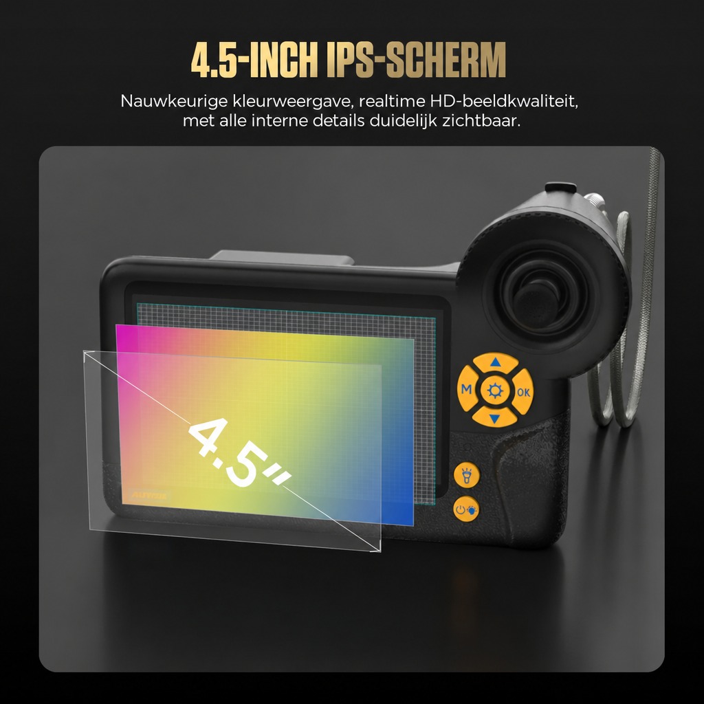 IPS-scherm van 4,5 inch