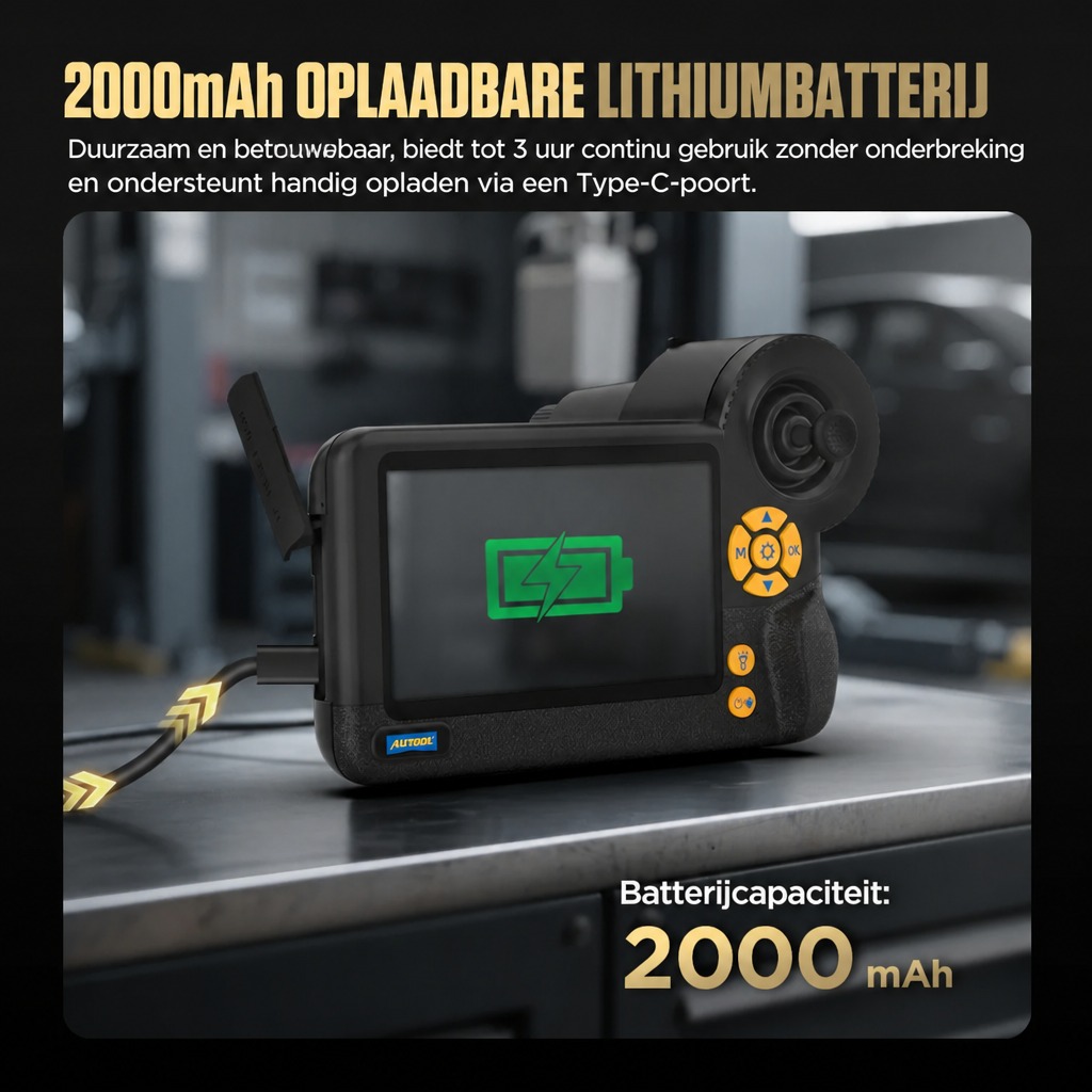 Accu van 2000 mAh