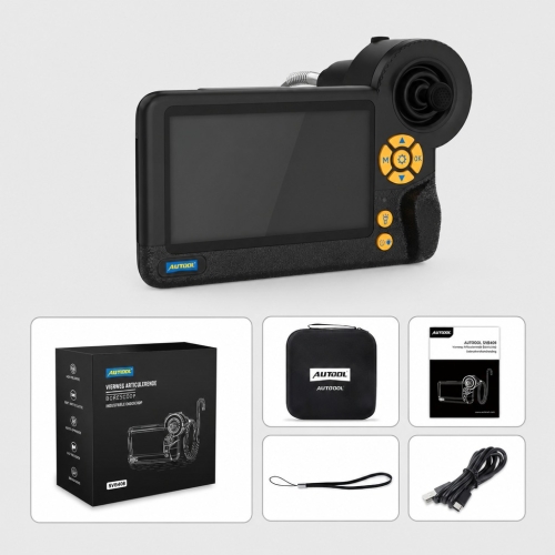 Inspectiecamera Diagnostische endoscoop Autool SVB408 | HD-scherm | 4-richtings 360°