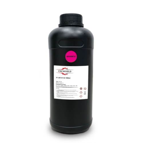 UV-inkt 1000 ml X1 - Magenta/Rood