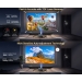 A9G FULL HD/4K LED-projector, WiFi 6 HDR10 ANDROID LED-tv met Dolby Audio-geluid