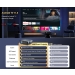 A9G FULL HD/4K LED-projector, WiFi 6 HDR10 ANDROID LED-tv met Dolby Audio-geluid