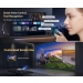 A9G FULL HD/4K LED-projector, WiFi 6 HDR10 ANDROID LED-tv met Dolby Audio-geluid