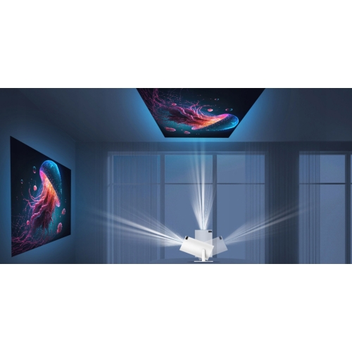 HY300 PRO HD TV-PROJECTOR 130'' ANDROID WIFI DRAAGBAAR DRAAIBAAR