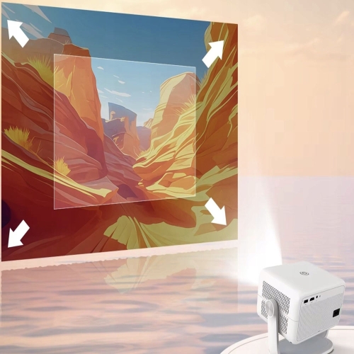 SMART PROJECTOR MAGCUBIC L018 4K 1080p ANDROID LED TV WiFi BT SPEAKER