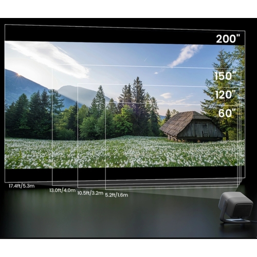 JMGO N1S SE DLP-laserprojector | 850 ANSI lm | Full HD | 200 inch