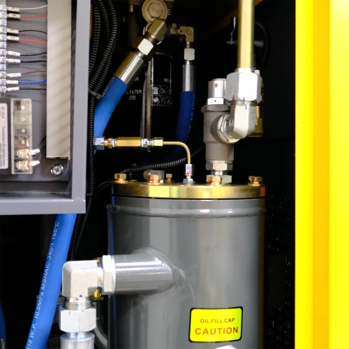 3-in-1 schroefcompressor 11 kW | 1500 l/min | 500 l tank en ontvochtiger