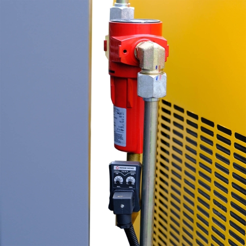 3-in-1 schroefcompressor 11 kW | 1500 l/min | 500 l tank en ontvochtiger