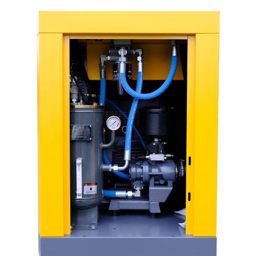 3-in-1 schroefcompressor 11 kW | 1500 l/min | 500 l tank en ontvochtiger