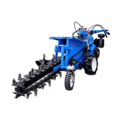 ST80 zelfrijdende benzinegraafmachine | 15 pk | Graafcapaciteit 80 cm | Graafbreedte 17 cm