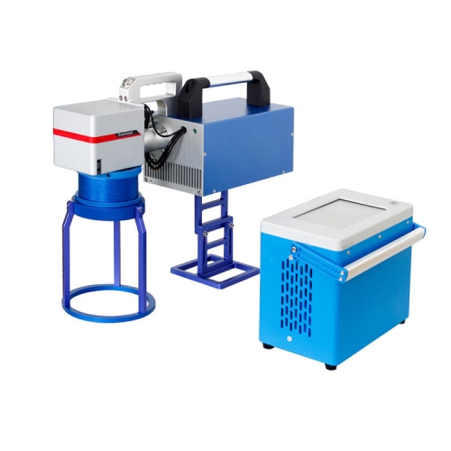 Draagbare lasergraveermachine voor het markeren van oppervlakken, UV-bestendig, 5 W, 100 x 100 mm