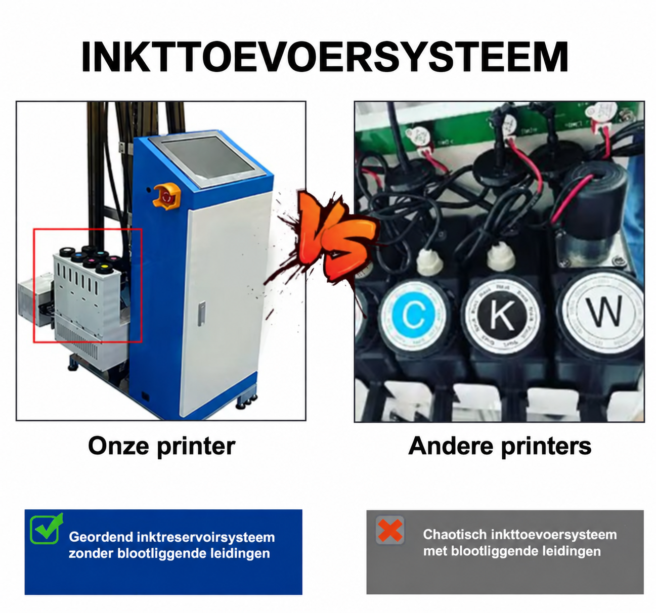 Inkt en koppen