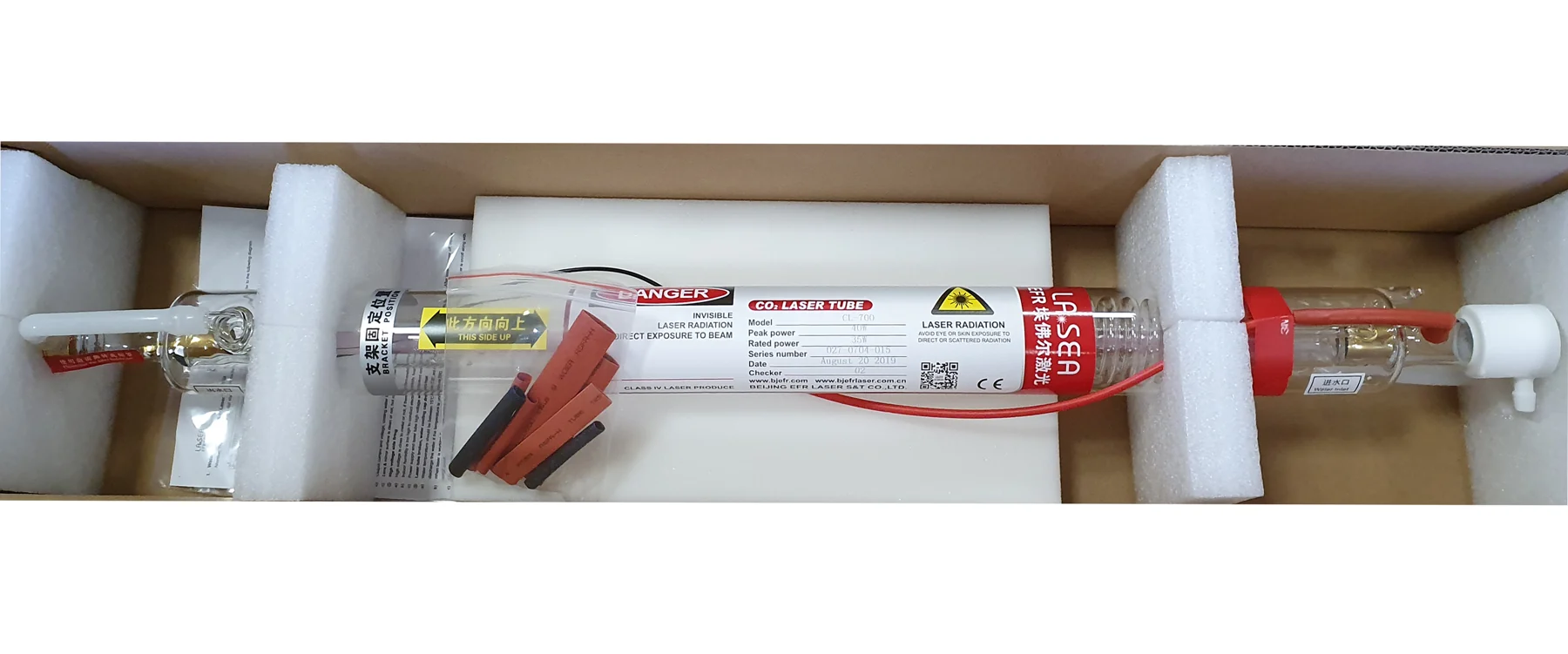 Glazen CO₂-buis CL700 40 W